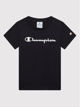 Champion Champion T-shirt 404327 Crna Regular Fit
