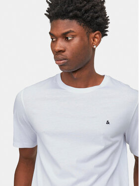 Jack&Jones T-shirt Paulos 12245087 Bijela Standard Fit