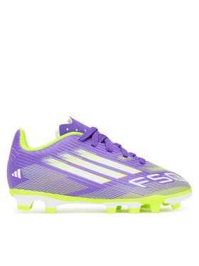 adidas adidas Взуття для футболу F50 Club Firm/Multi-Ground Boots Kids JI0030 Фіолетовий