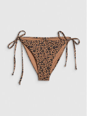 4F 4F Dół od bikini ESSENTIAL Brązowy jasny