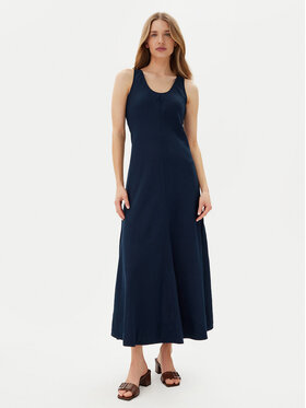 Tommy Hilfiger Tommy Hilfiger Sommerkleid WW0WW46171 Dunkelblau Regular Fit