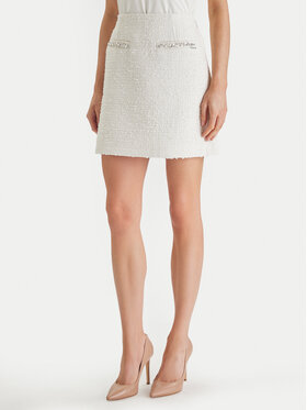 Guess Guess Cпідниця-міні W6RD56 WJ632 Écru Regular Fit