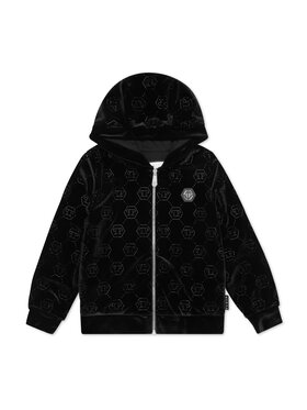 PHILIPP PLEIN PHILIPP PLEIN Bluza 19693 Czarny Regular Fit