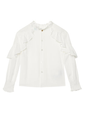 Abel & Lula Abel & Lula Särkpluus 5615 Valge Regular Fit