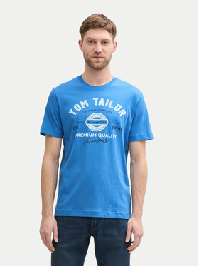 Tom Tailor Tom Tailor Тишърт 1037735 Син Regular Fit