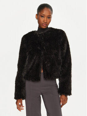 Rinascimento Rinascimento Pelliccia CFC0120143003 Nero Regular Fit