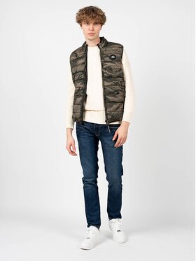 Pepe Jeans Pepe Jeans Γιλέκο PL402589 | Jack Χακί Regular Fit