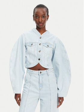 ROTATE ROTATE Kurtka jeansowa 1138261468 Niebieski Relaxed Fit