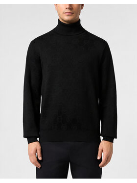 PHILIPP PLEIN PHILIPP PLEIN Longsleeve 31385 Nero Regular Fit