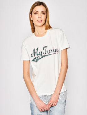 My Twin My Twin T-shirt 201MP2354 Bijela Regular Fit