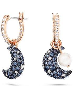 Swarovski Swarovski Kolczyki Luna 5671569 Niebieski