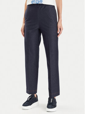 Weekend Max Mara Weekend Max Mara Spodnie materiałowe Ballata 2416781108 Granatowy Regular Fit