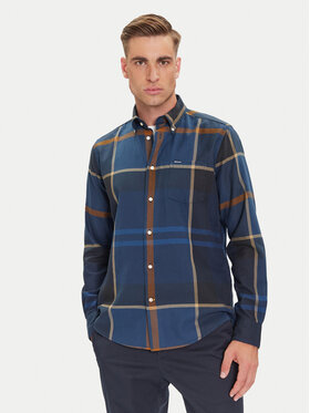 Barbour Barbour Camicia Dunoon MSH4980TN54 Blu scuro Regular Fit
