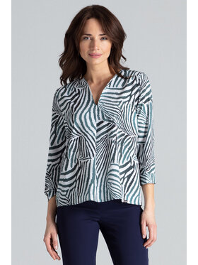 Lenitif Lenitif Bluzka L035 Kolorowy Regular Fit