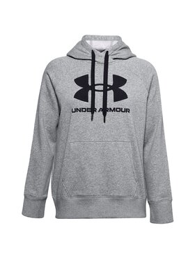 Under Armour Under Armour Felpa Under Armour Rival Fleece Logo Hoodie Grigio Relaxed Fit