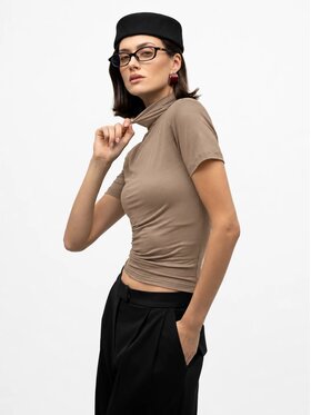 MANDRAGORA MANDRAGORA Blusa Naia Crema Regular Fit