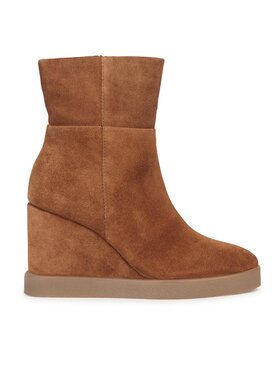 Geox Geox Botki D Elidea Wedge D36VQB 00022 CD500 Brązowy