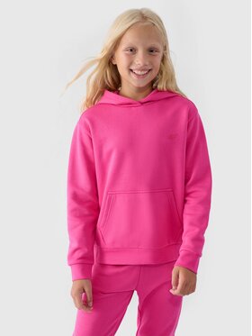 4F 4F Bluza 4FJWMM00TSWSF1316-55S Różowy Regular Fit