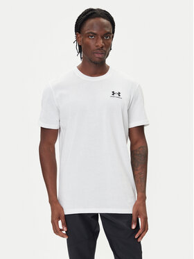 Under Armour Under Armour Тишърт Ua Logo Emb 1373997 Бял Relaxed Fit