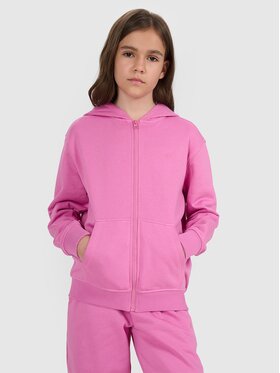 4F 4F Bluza 4FJRAW25TSWSF2466-54S Różowy Regular Fit