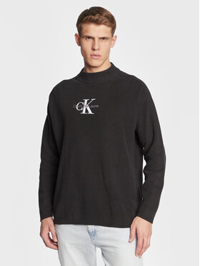 Calvin Klein Jeans Calvin Klein Jeans Pulover J30J322460 Črna Loose Fit