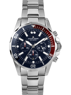 Jacques Lemans Jacques Lemans Zegarek Jacques Lemans Liverpool 1-2091G Niebieski