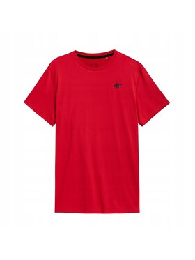 4F 4F T-Shirt TSMF351 Czerwony Comfortable Fit