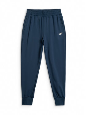 4F 4F Spodnie dresowe BASIC+ Turkusowy Regular Fit