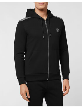 PHILIPP PLEIN PHILIPP PLEIN Felpa 10579 Nero Athletic Fit