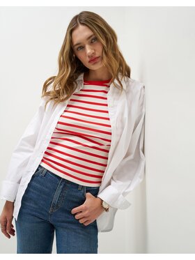 Lee Lee T-Shirt X MM BABY TEE Kolorowy Slim Fit