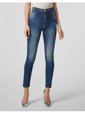 PHILIPP PLEIN PHILIPP PLEIN Jeansy 30931 Světle modrá Slim Fit
