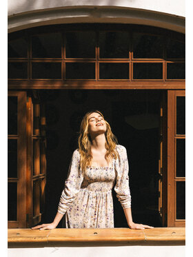 BIZUU BIZUU Letní šaty PATRYA Bílá Standard Fit