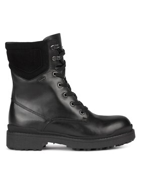 Geox Geox Šnurovacia obuv D36UPA-04322 C9999 Čierna