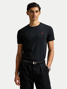 Polo Ralph Lauren Polo Ralph Lauren Футболка Bsr 710680785 Чорний Custom Slim Fit