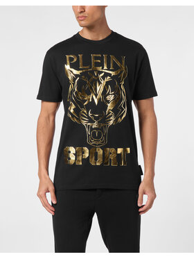 Plein Sport Plein Sport T-Shirt 10155 Czarny Regular Fit