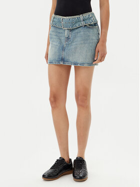 HUGO HUGO Jeansrock Gamini 50541549 Blau Regular Fit