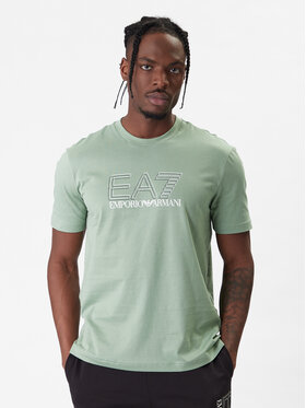 EA7 Emporio Armani EA7 Emporio Armani Tricou 7M001307 AF10375 U7243 Verde Regular Fit
