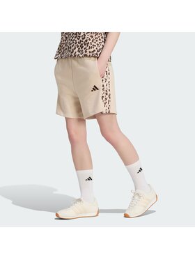 adidas adidas Szorty sportowe 168145 Beżowy Regular Fit