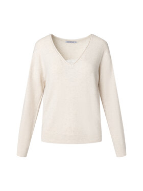 QUIOSQUE QUIOSQUE Sweter COFI SWEATER Écru Regular Fit