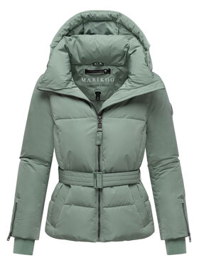 Marikoo Marikoo Kurtka zimowa Aleyna Zielony Regular Fit