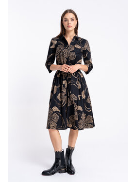 CLICK CLICK Sukienka codzienna 60-6167 Czarny Regular Fit