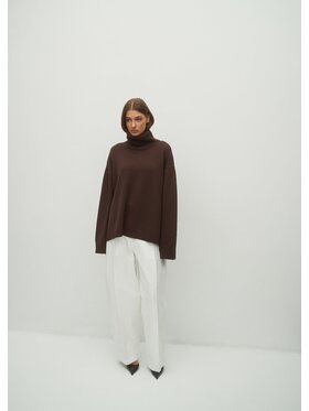 Le Collet Le Collet Golf OLIA Brązowy Oversize