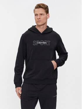 Calvin Klein Performance Calvin Klein Performance Bluză Graphic 00GMS4W339 Negru Regular Fit