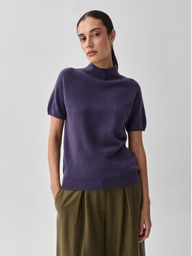 TATUUM TATUUM Sweter LENO 1 Fioletowy Classic Fit