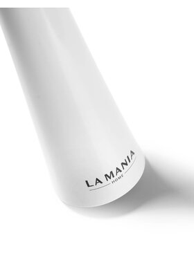 La Mania La Mania Młynek do soli Tresse III Biały