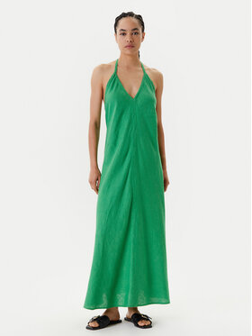 United Colors Of Benetton United Colors Of Benetton Sommerkleid 4AGHDV0BF Grün Regular Fit