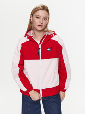 Tommy Jeans Tommy Jeans Veste coupe-vent Chicago DW0DW15820 Rouge Regular Fit