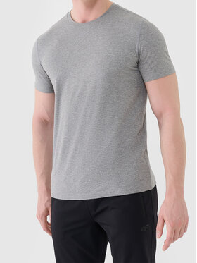 4F 4F T-Shirt 4FWAW26TFTSM2354-25M Szary Active Fit