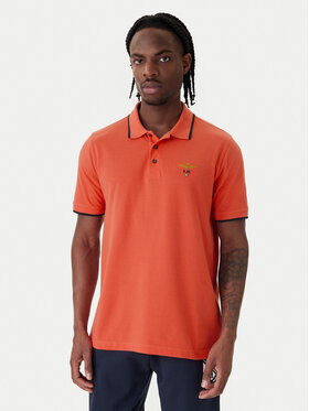 Aeronautica Militare Aeronautica Militare Tricou polo 261PO1308UP00082 Portocaliu Regular Fit