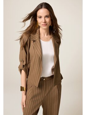 Oltre Oltre Kurtka outdoor R210R102310N0V2 Brązowy Boxy Fit